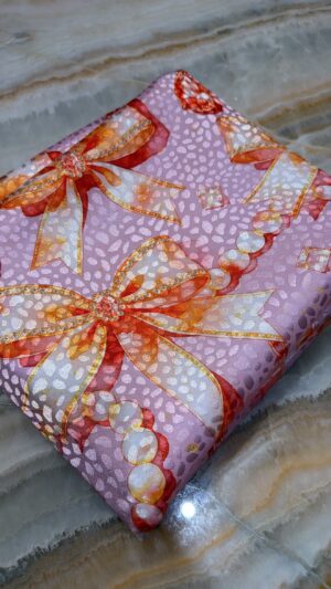 Silk jacquard