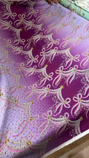 Italian silk Jacqurd