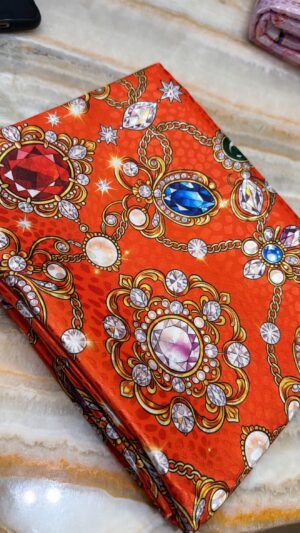 Silk jacquard