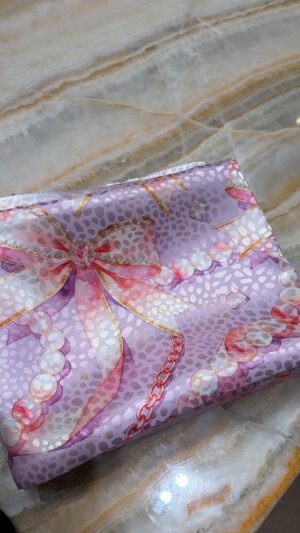 Silk jacquard
