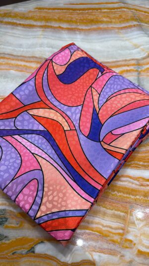 Silk jacquard