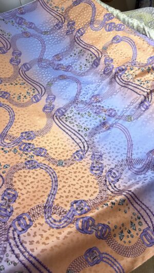 Italian silk Jacqurd