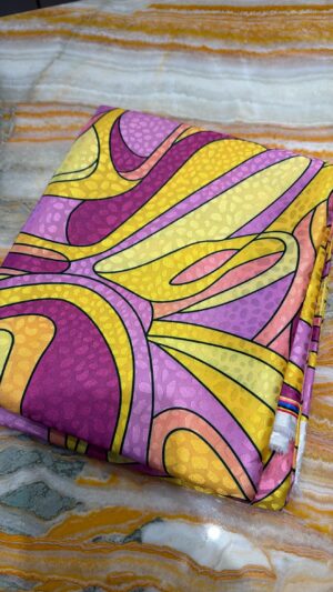 Silk jacquard
