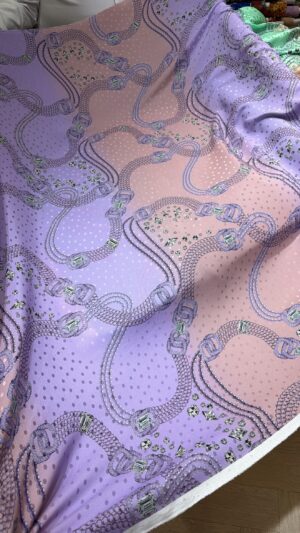 Italian silk Jacqurd