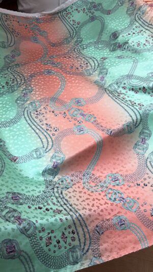 Italian silk Jacqurd